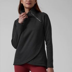 ATHLETA Cozy Karma Asym Pullover